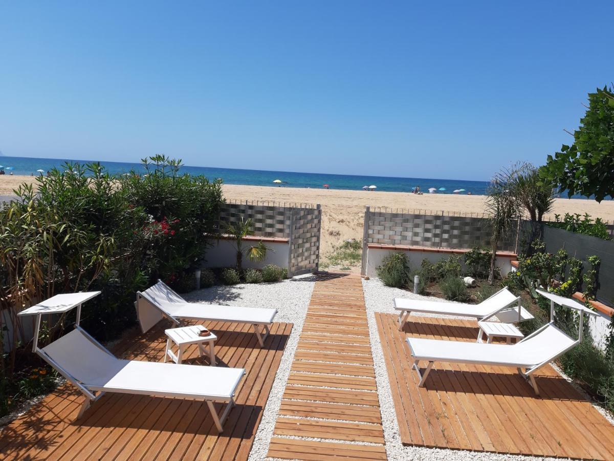 Doride Appartamento Sulla Spiaggia Balestrate Dış mekan fotoğraf